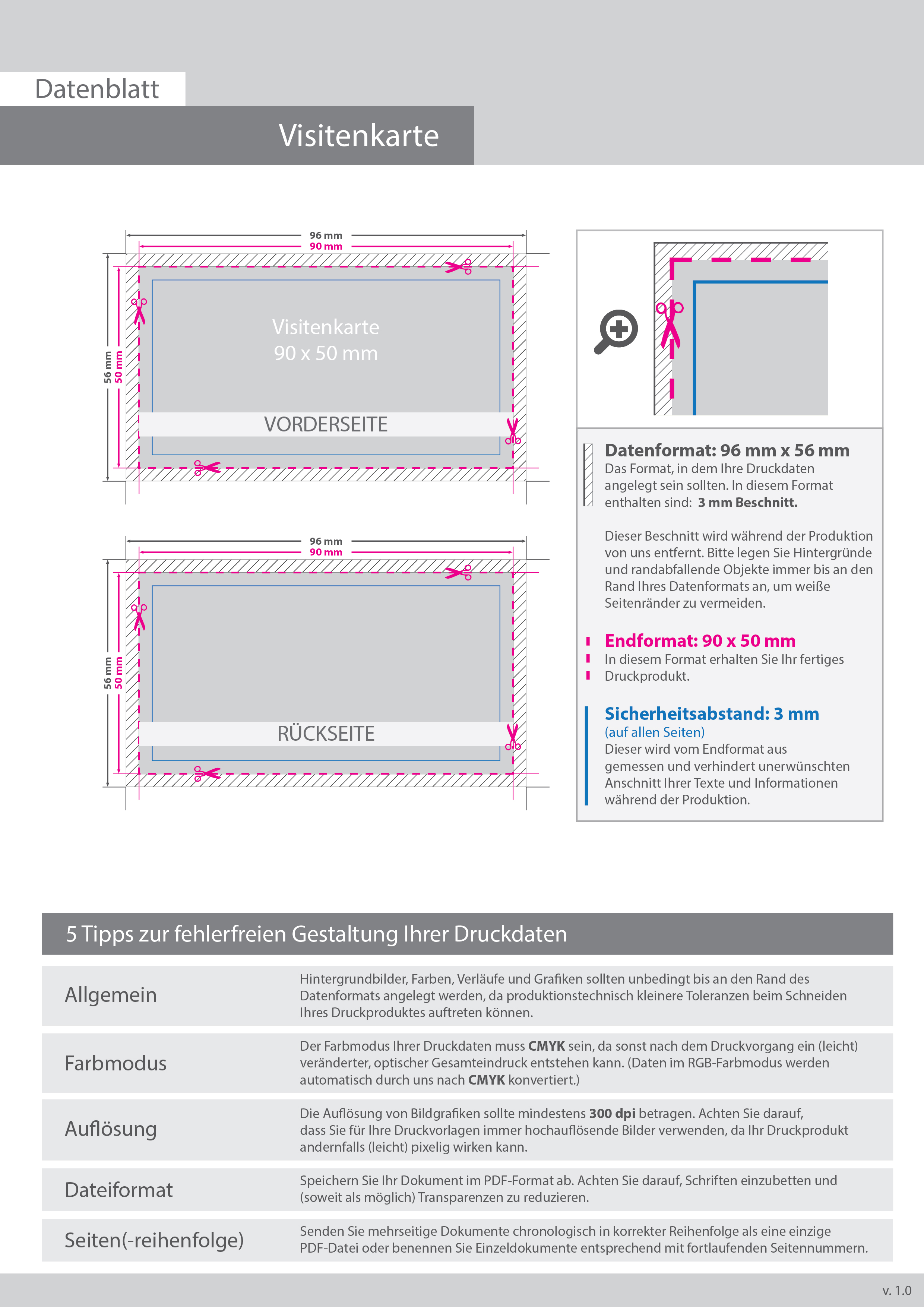 Product Bild multiloft-visitenkarten_quer_90_x_50_mm_beidseitig_folienkaschiert_matt_mit_beidseitig_partieller_uv-lackierung__4_4_farbig_(beidseitiger_druck)
