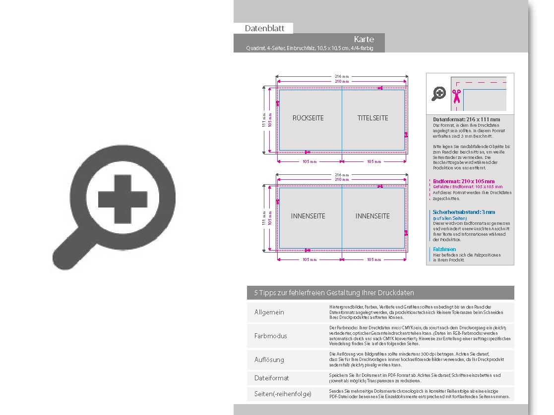 Product Bild hochzeitskarte__gefalzt_auf_quadrat_10_5_cm_x_10_5_cm__vertikaler_mittelfalz__4-seitig